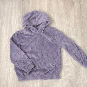 PUMA Embossed Logo Girl’s Hoodie Pale Plum size L(12-14)